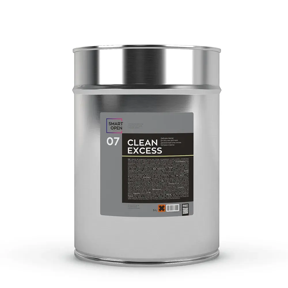 Smart Open - Clean Excess 07 Деликатный очиститель битума.смолы и реагентов 5л