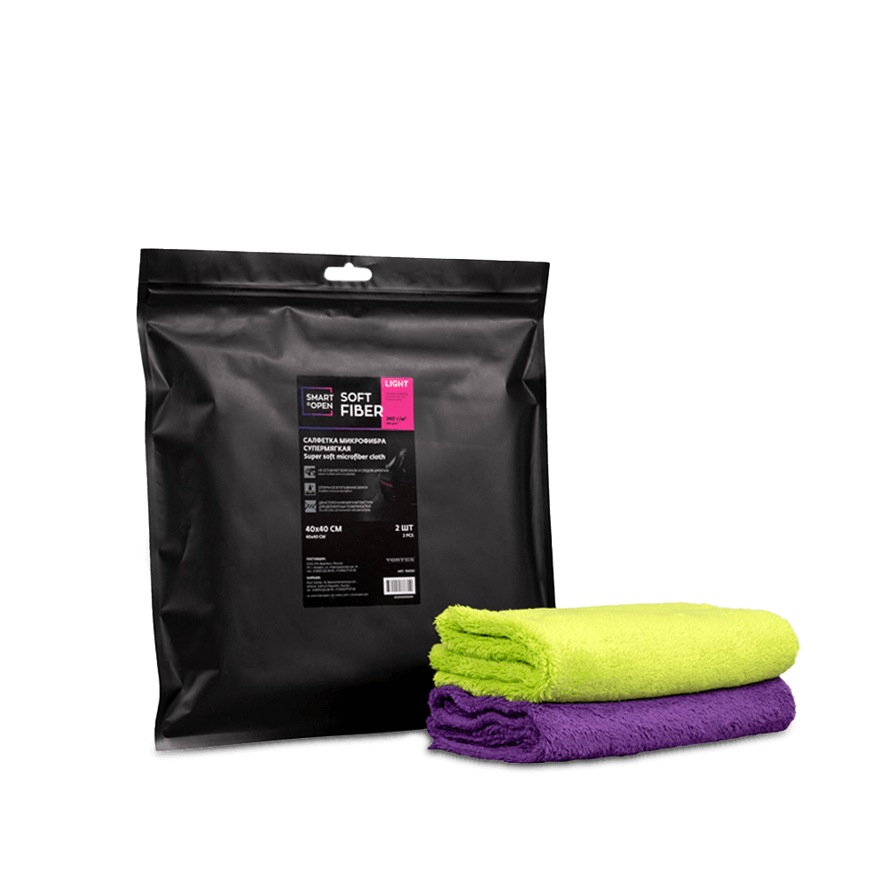 Smart Open - Soft Fiber Light 2шт Супермягкая фибра