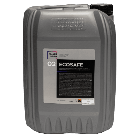 й SMART ECOSAFE 02 (5кг/5л) ЧЗ Первичный бесконтактный состав без фосфата и растворителей