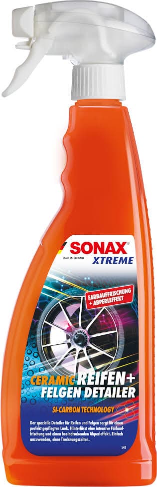 Sonax xtreme ceramic tyre + rim detailer contents 750L