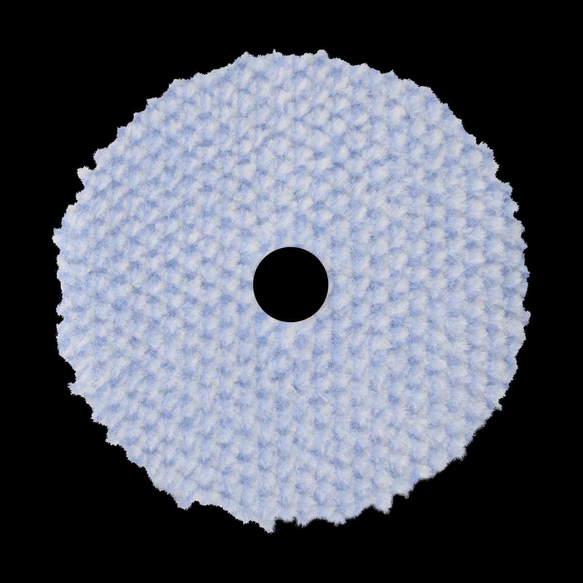 SGCB wool cutting pad 5 blue and white